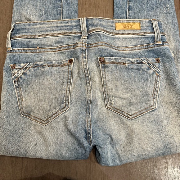 Buckle Black No 53 Skinny Ankle Crop Jeans size 24 - Picture 8 of 8